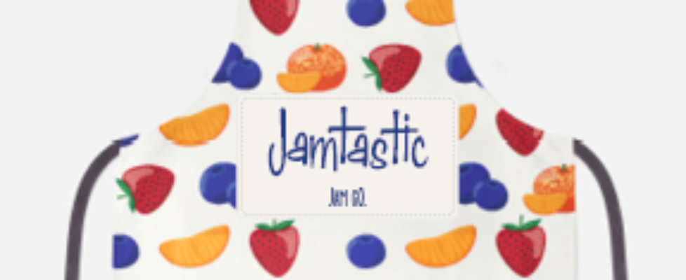 Jamtastic_Apron_Mock up with Name